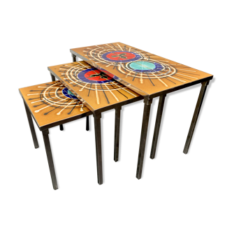 Vintage tables by Juliette Belarti