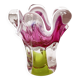 Chřibská Sklárna J. Hospodka vase, art glass, Czechoslovakia, 1960s.