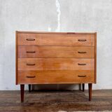Vintage teak chest of drawers
