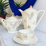 Digoin fine porcelain coffee service