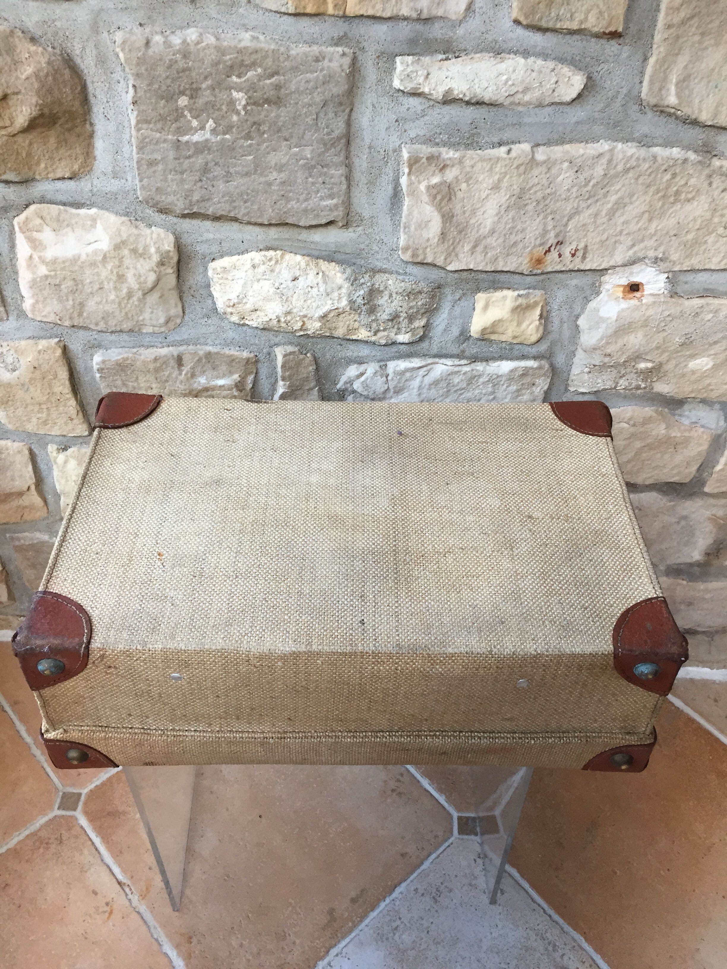 Suitcase old vintage