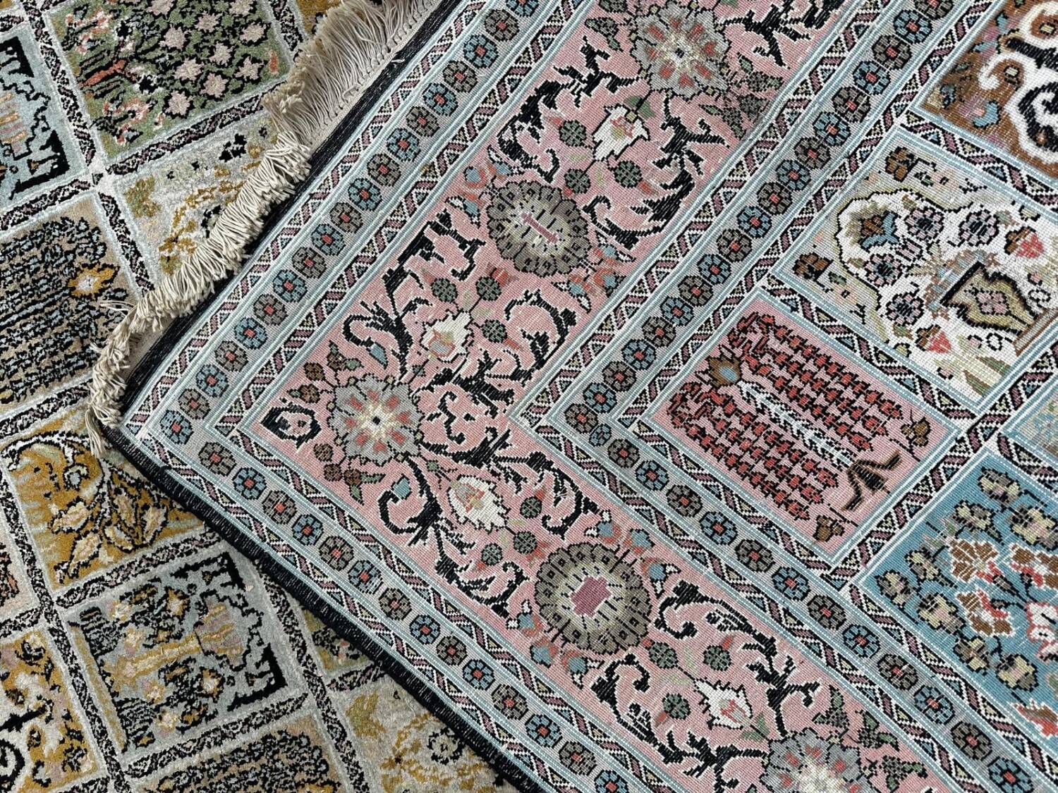 Turkish silk carpet