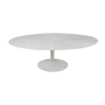 Dining table Tulip Knoll design Eero Saarinen marble 70s