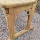 Oak church bench