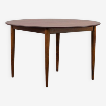 Table à manger circulaire en palissandre, modèle "PJ 2-5" par Grete Jalk pour P. Jeppesen, Danemark 1960