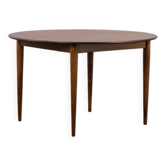 Circular dining table in rosewood, model 'PJ 2-5' by Grete Jalk for P. Jeppesen, Denmark 1960s