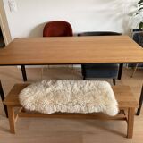 Table Vitra Jasper Morrison solid natural oak oiled