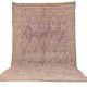 Vintage Beni Mguild Rug 208 x 340 cm, Old Moroccan Rug Handmade, Berber Rug