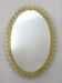 Cristal Art Mid-Century Modern Italian Ground and Gilded Mirror, 1960s