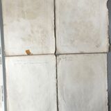 Lots of 4 old engravings, Natural History, Botany