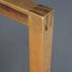 Side chair by Dutch architects in pine, 1960s.