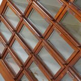 Vintage Dutch Hardwood Haberdashery Shop Cabinet, 1930s