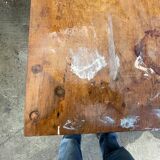 Established iron wooden top