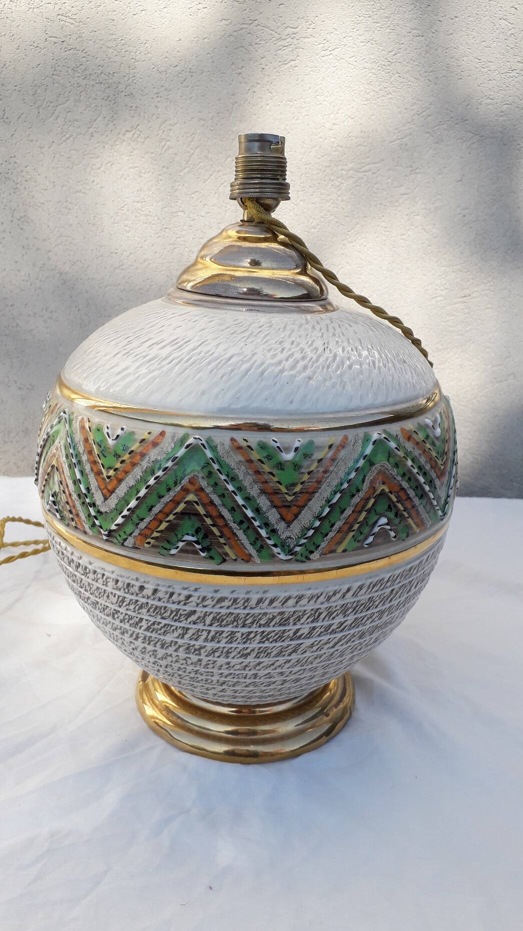 Brisdoux stoneware lamp base