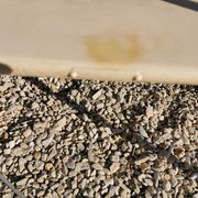 Metal serving table