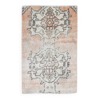 Tapis 2x3 pour extérieur, tapis Vintage de couleur douce, 54x84Cm SK23090