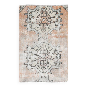 Tapis 2x3 pour extérieur, tapis Vintage de couleur douce, 54x84Cm SK23090