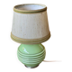 Opaline bedside lamp