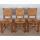 Set of 6 chairs, model Bauche no. 19, by Charlotte Perriand, 1950