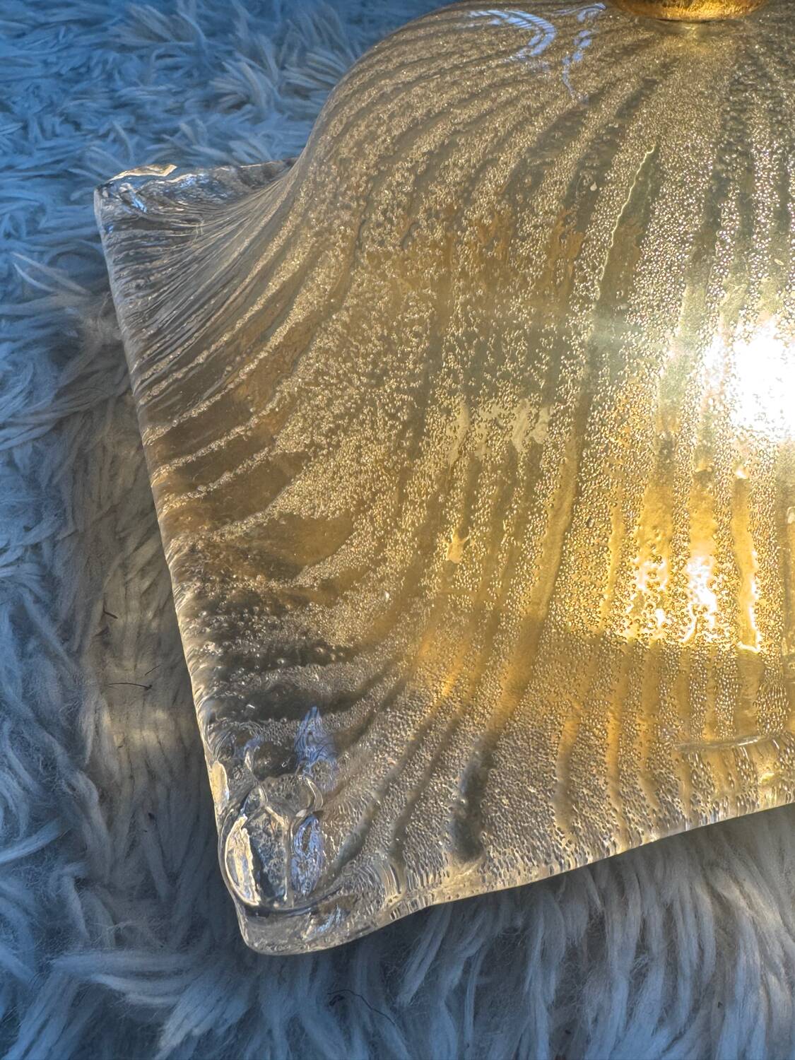 Murano glass wall sconce from the 1970s