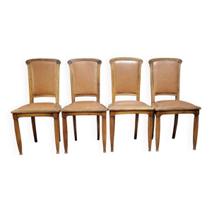 Série de quatre chaises