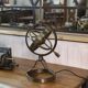 Neoclassical astrolabe lamp by Jean-Pierre Ryckaert 1960s
