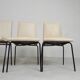 Set of 4 Meurop chairs by Pierre Guariche, 1950s