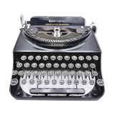 Remington typewriter envoy 1939