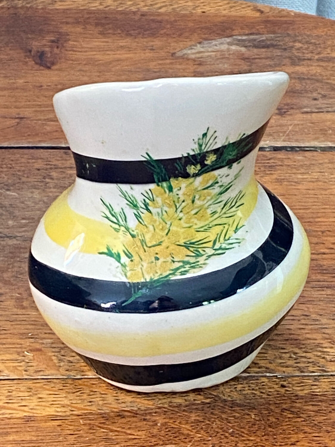 Mini vase, mimosa, ceramic, Poët Laval