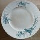 12 antique ironstone dinner plates