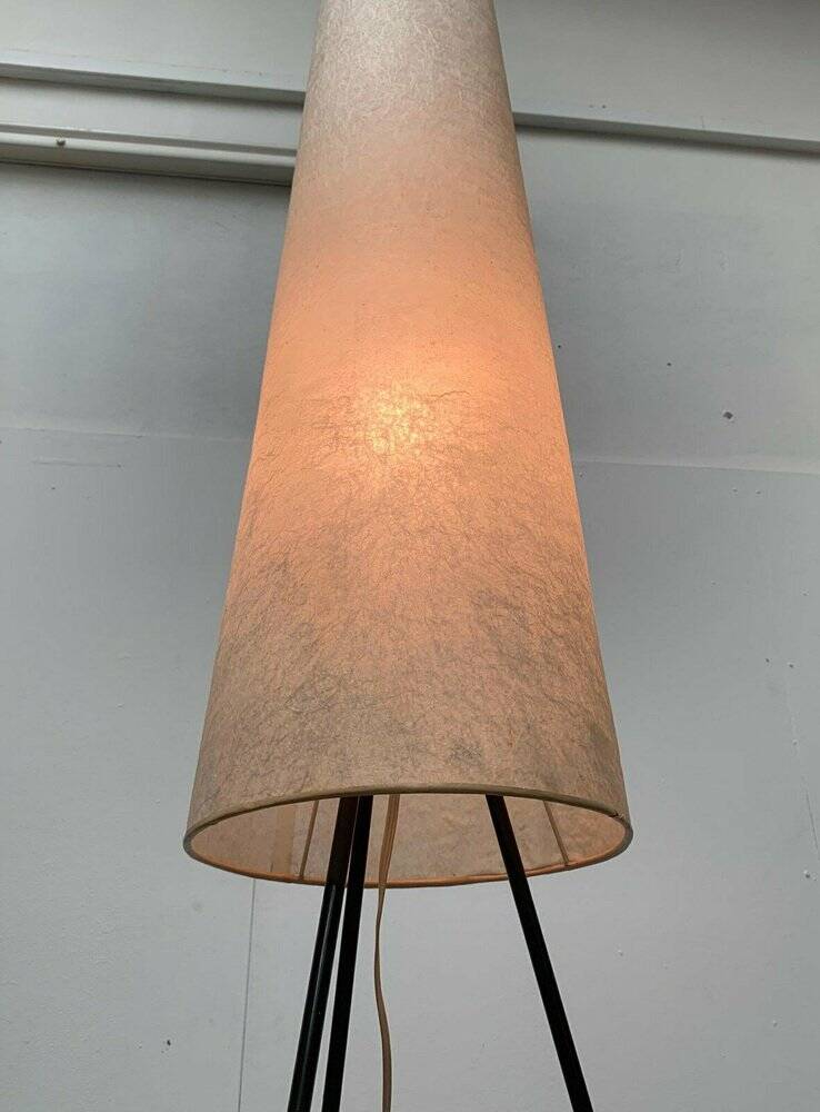 Mid-Century Minimalist Tripod Floor Lamp, 1960s