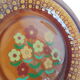 Assiette creuse fleurs tulowice vintage