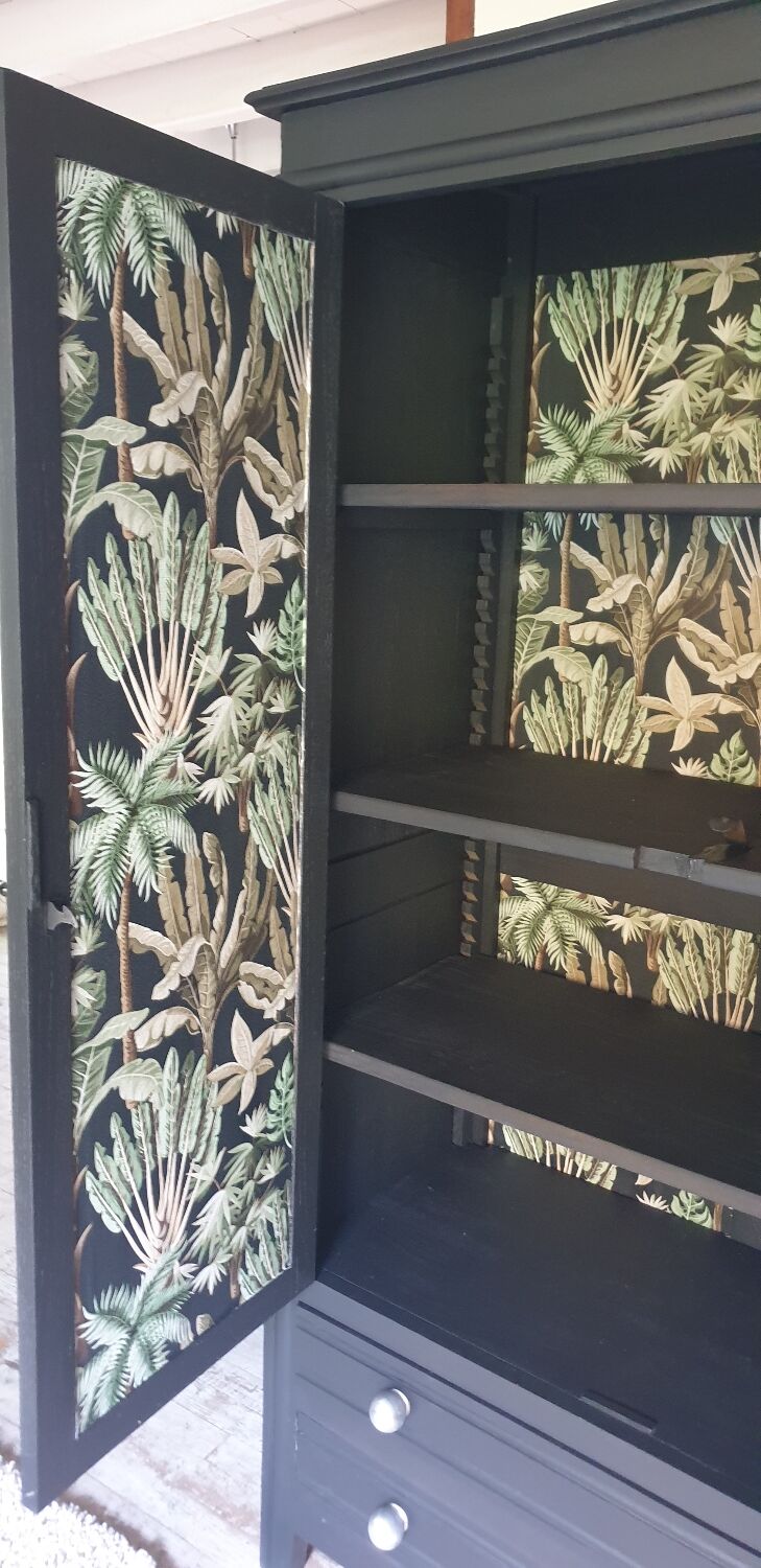 Parisian wardrobe in solid oak