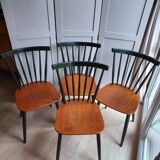 Set of 4 Fanett type chairs