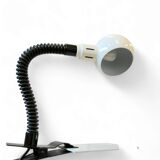 Ivory clip lamp from the space age 1970 Italy