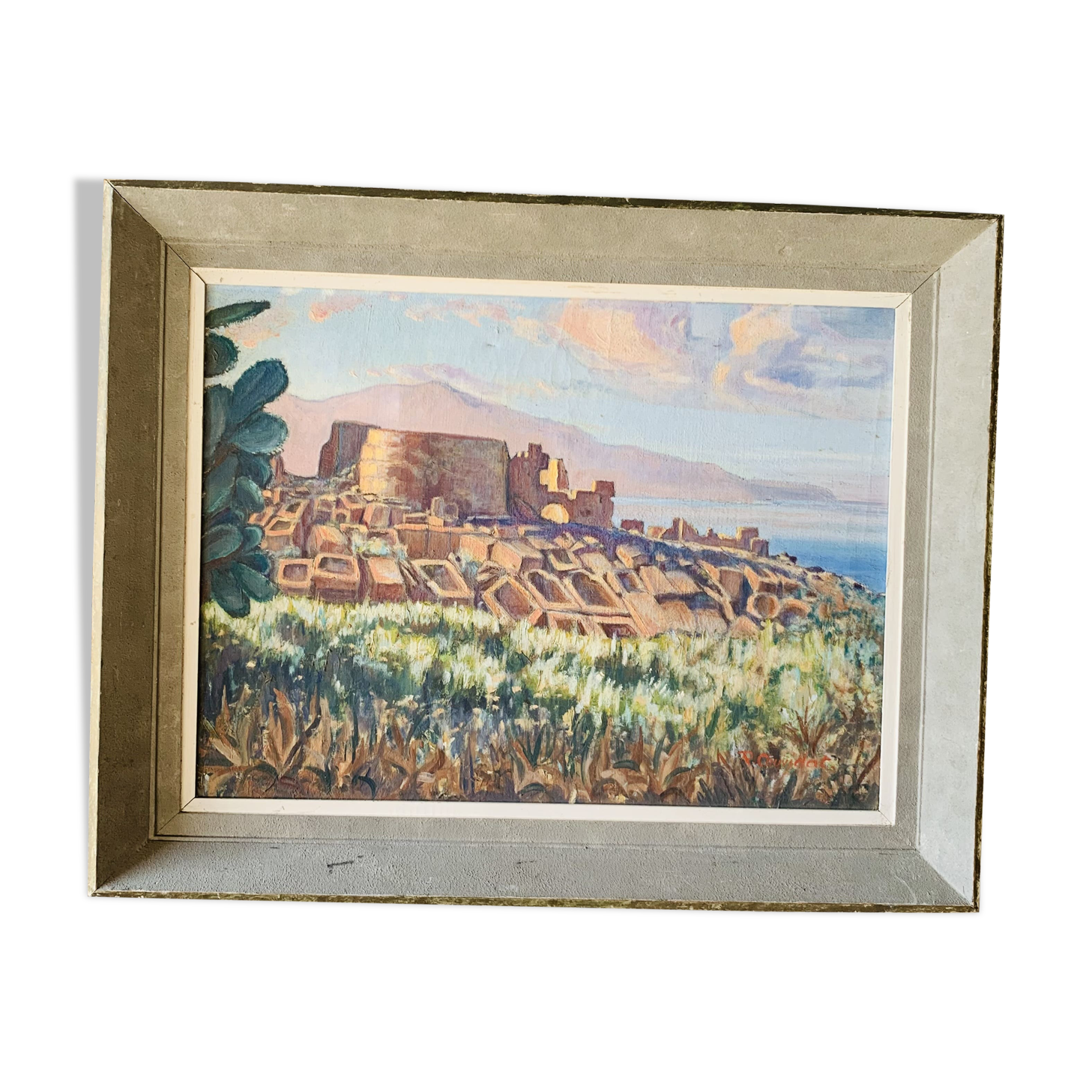Orientalist painting by R. Couvidat - 91cmx73cm