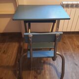 Retro vintage school desk