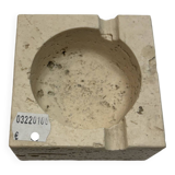 Travertine ashtray