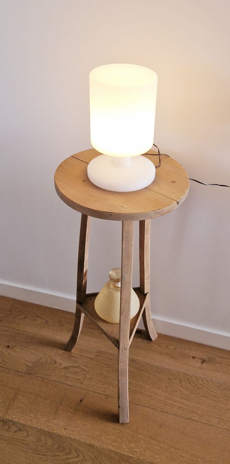 Old pedestal table driftwood