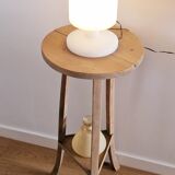 Old pedestal table driftwood