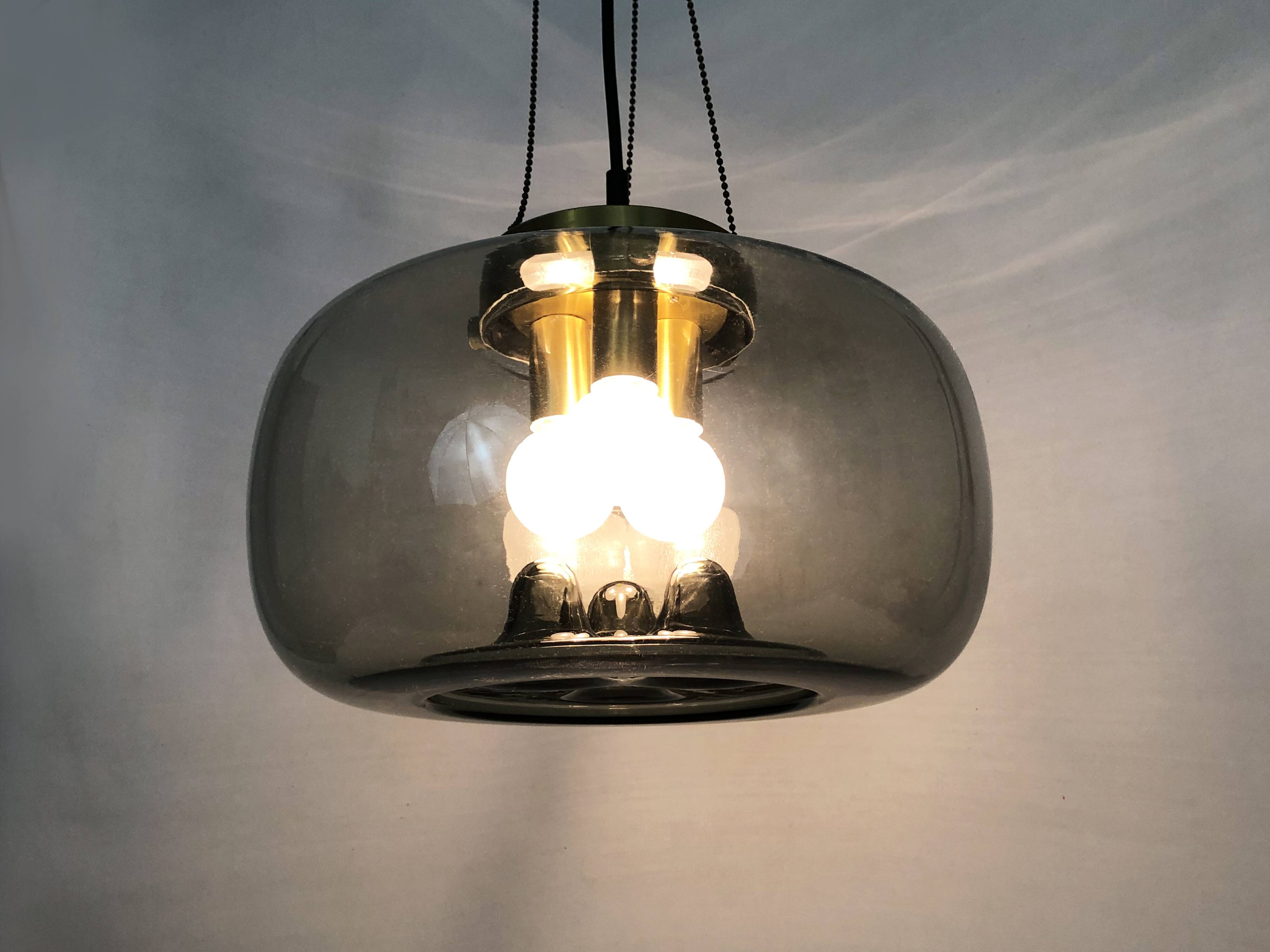 "Triosonate" ceiling light by RAAK Amsterdam, 1970