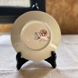 Vintage dessert plate 70'