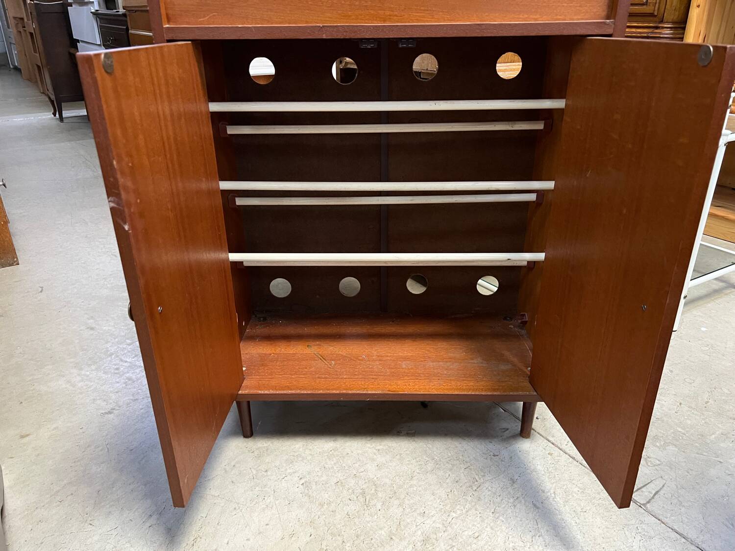 Scandinavian shoe cabinet