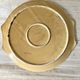 Poët Laval ceramic pie or cake dish with bird decoration