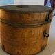 Metal hat box