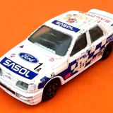 Miniature car Ford Sierra Sasol Burago Scale: 1/43rd Made in Italy