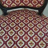 Napoleon III style bergère armchair