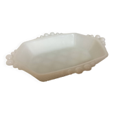 Beaded opaline ring holder tray