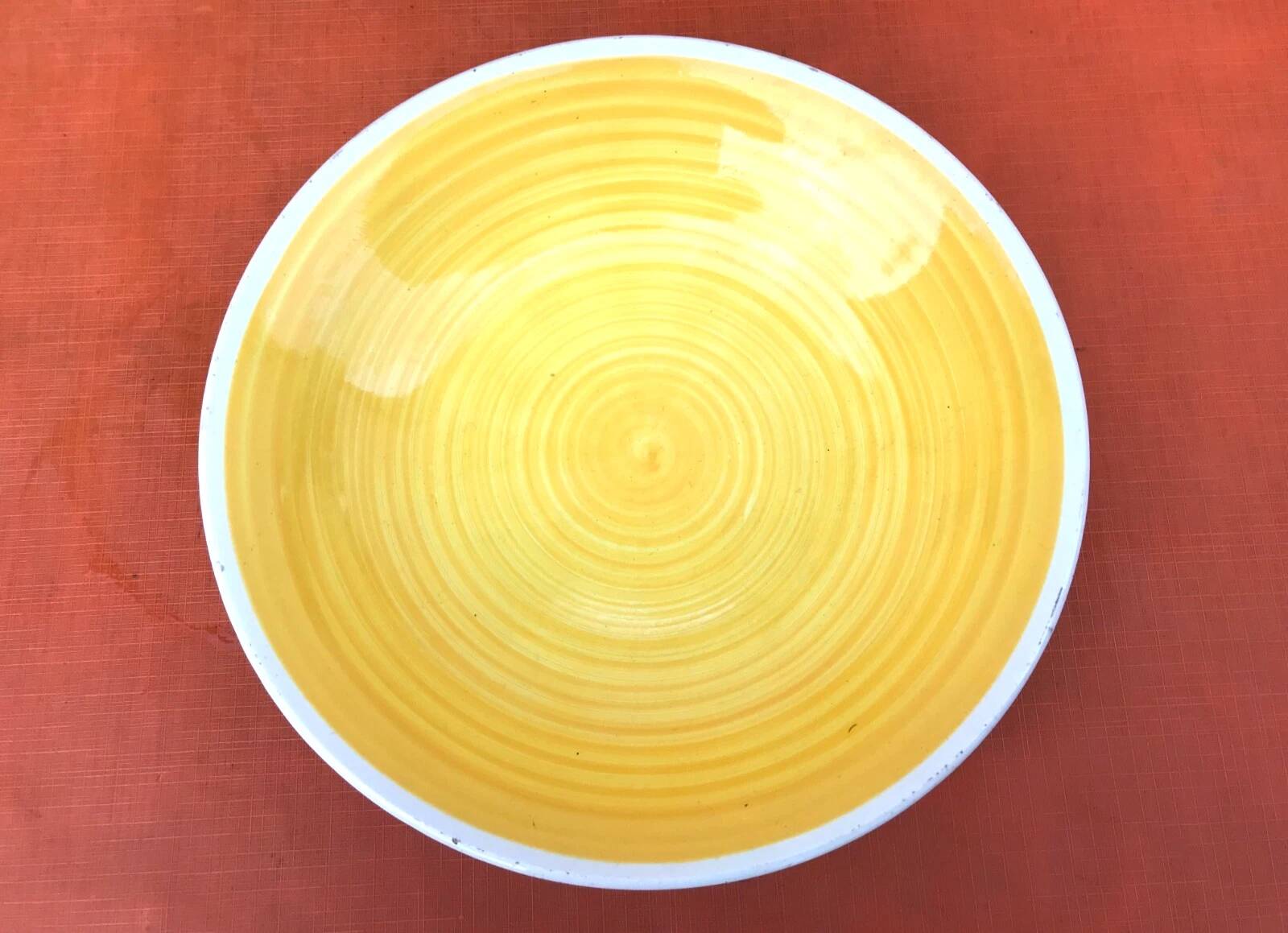 1950s Deep Plate Digoin Sarreguemines France Carnival model