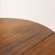 Table ronde pied chapelet